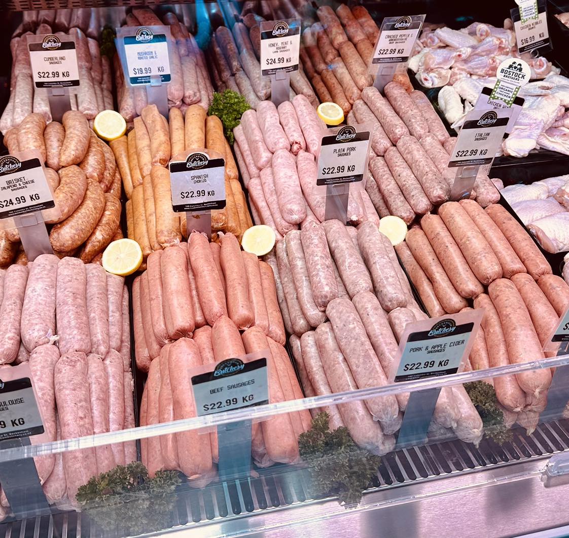 Plain Beef Sausages