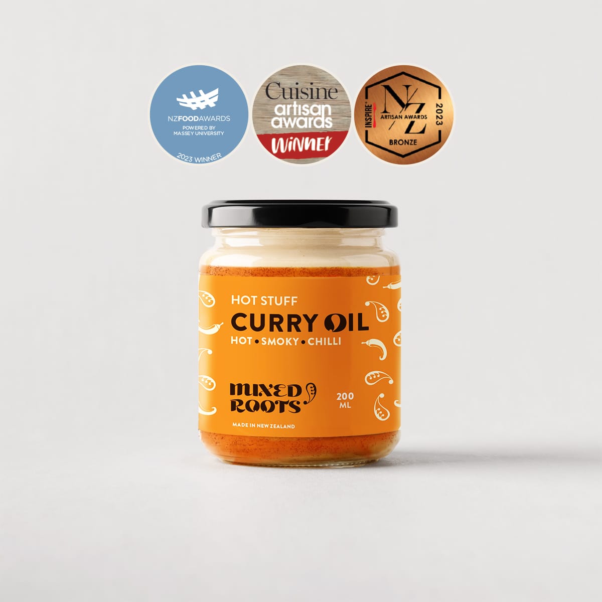 Hot Stuff Smoky Curry Oil