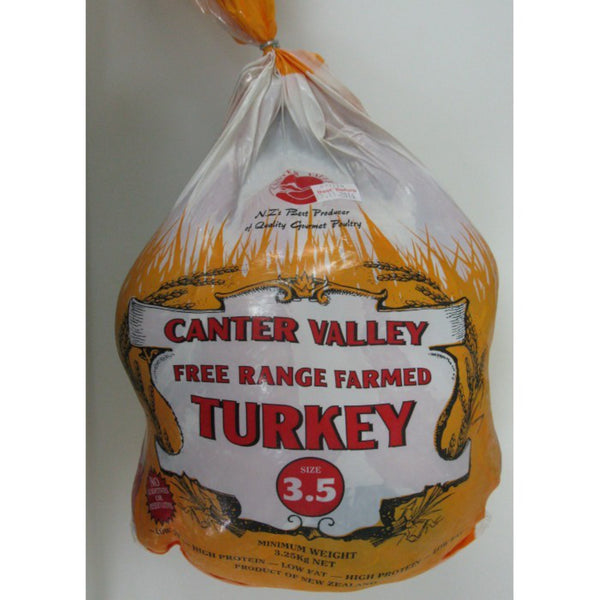 Canter Valley Free Range Whole 3.5kg Turkey