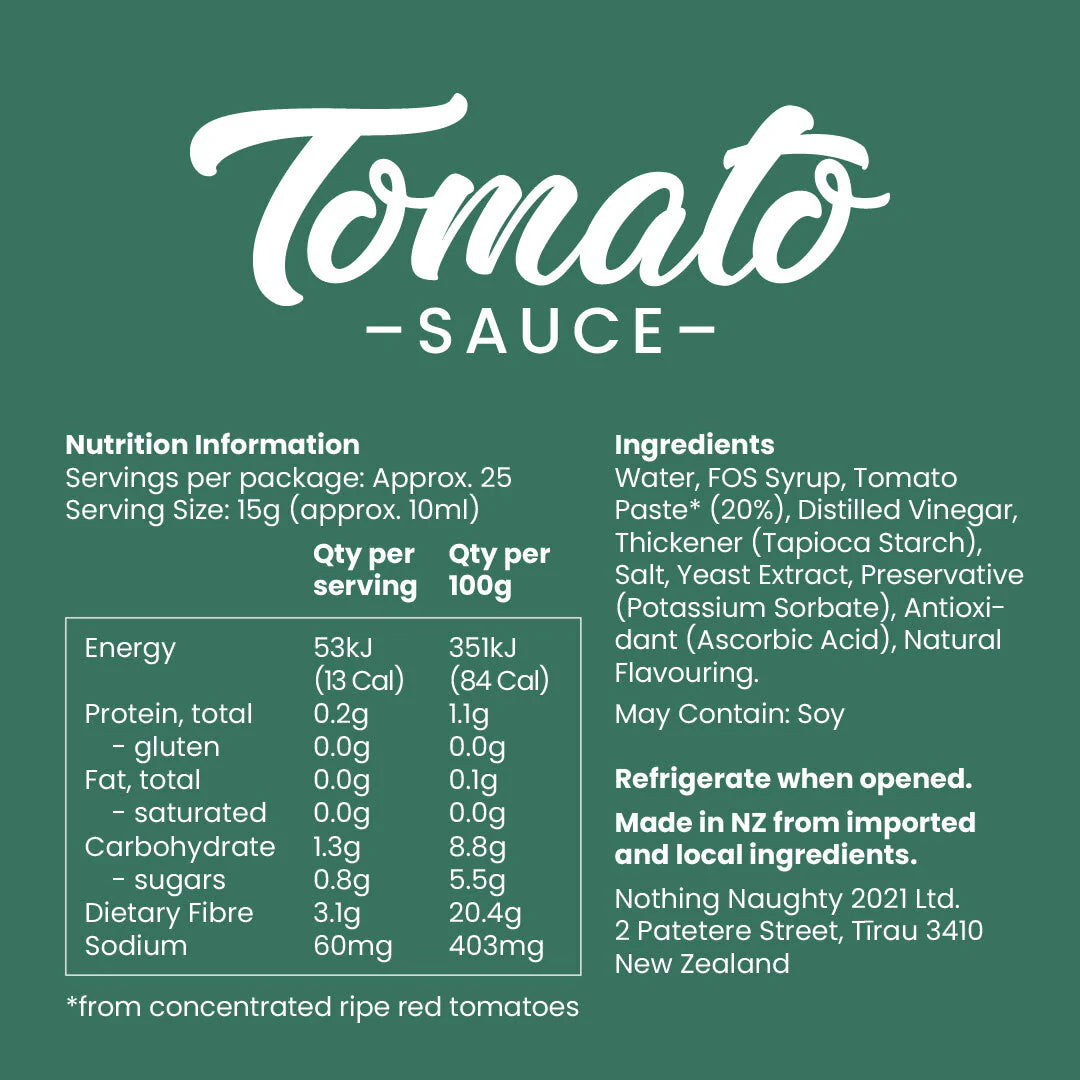 Nothing Naughty Low-Carb Sauces