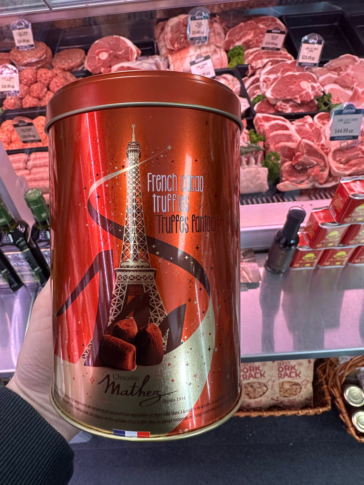 Mathez Chocolate Truffle Tins