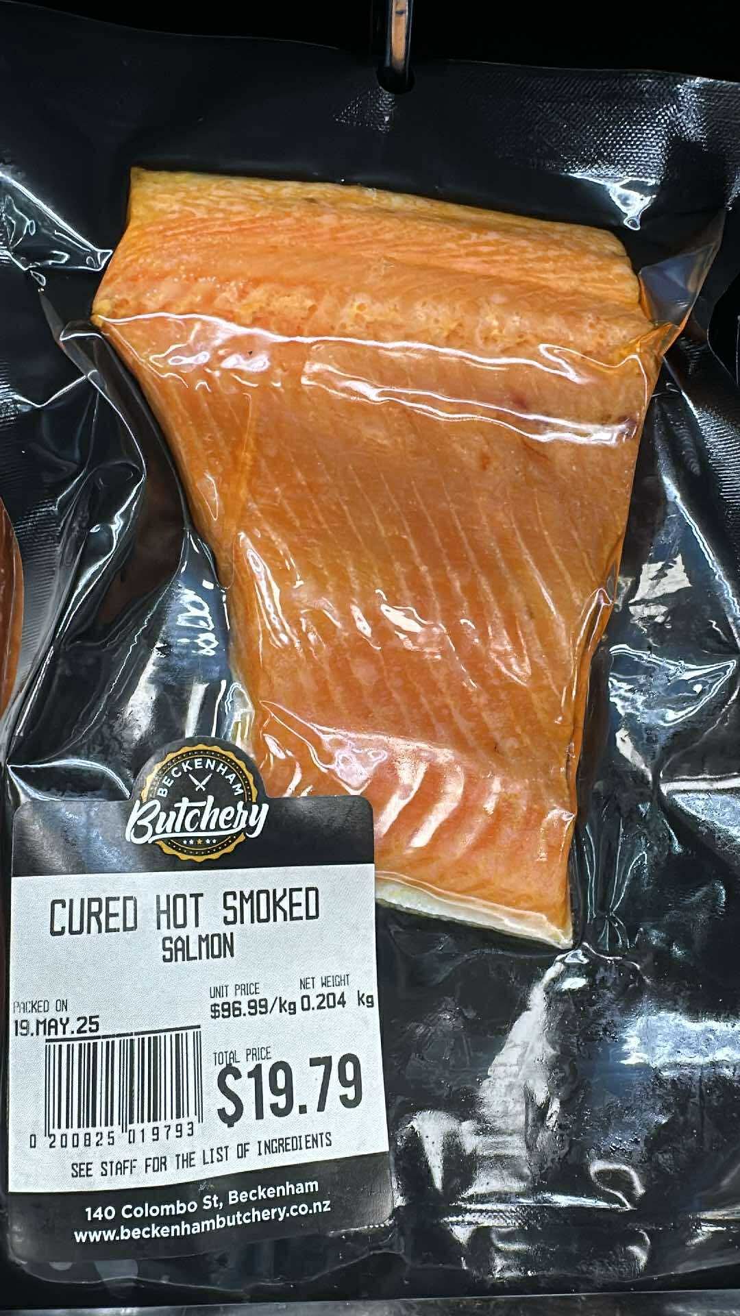 Hot Smoked Salmon