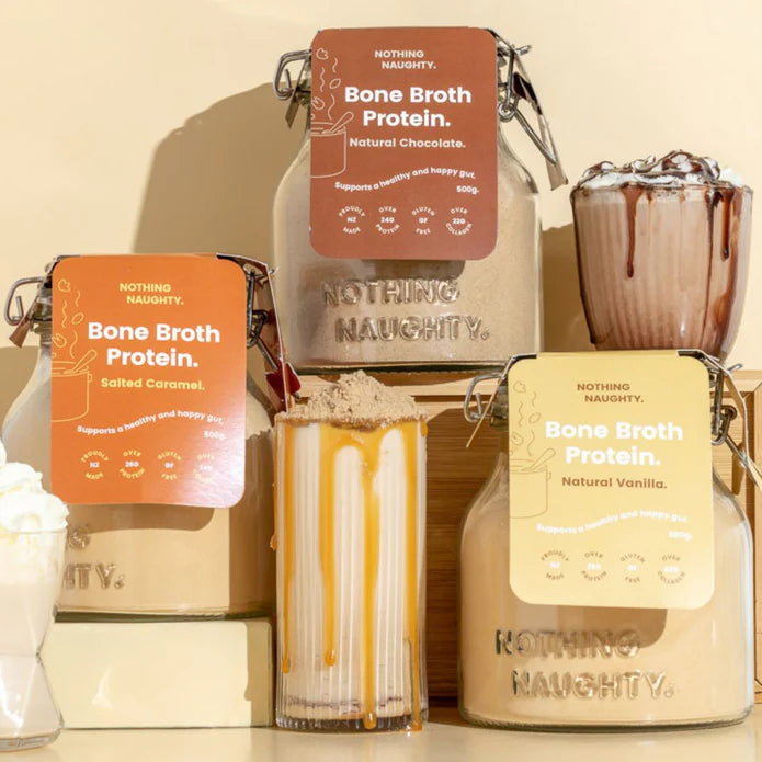 Nothing Naughty Bone Broth Protein Powder