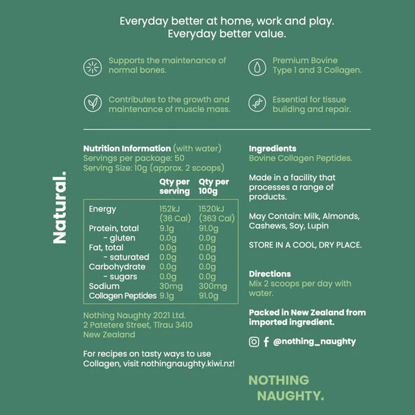 Nothing Naughty Collagen Powder