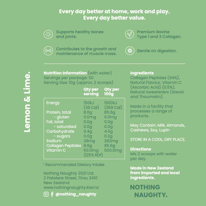 Nothing Naughty Collagen Powder