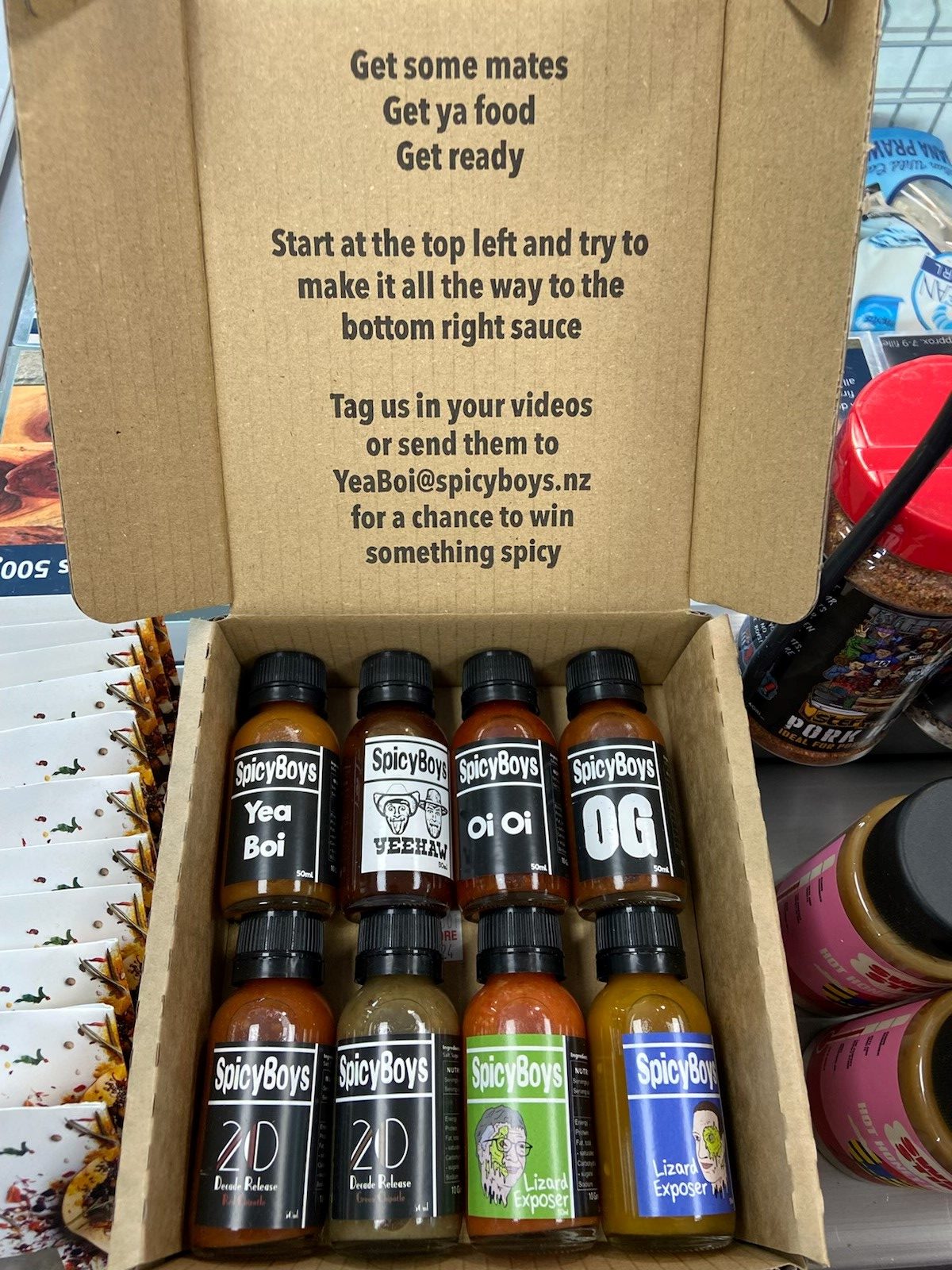 SpicyBoys Challenge Box