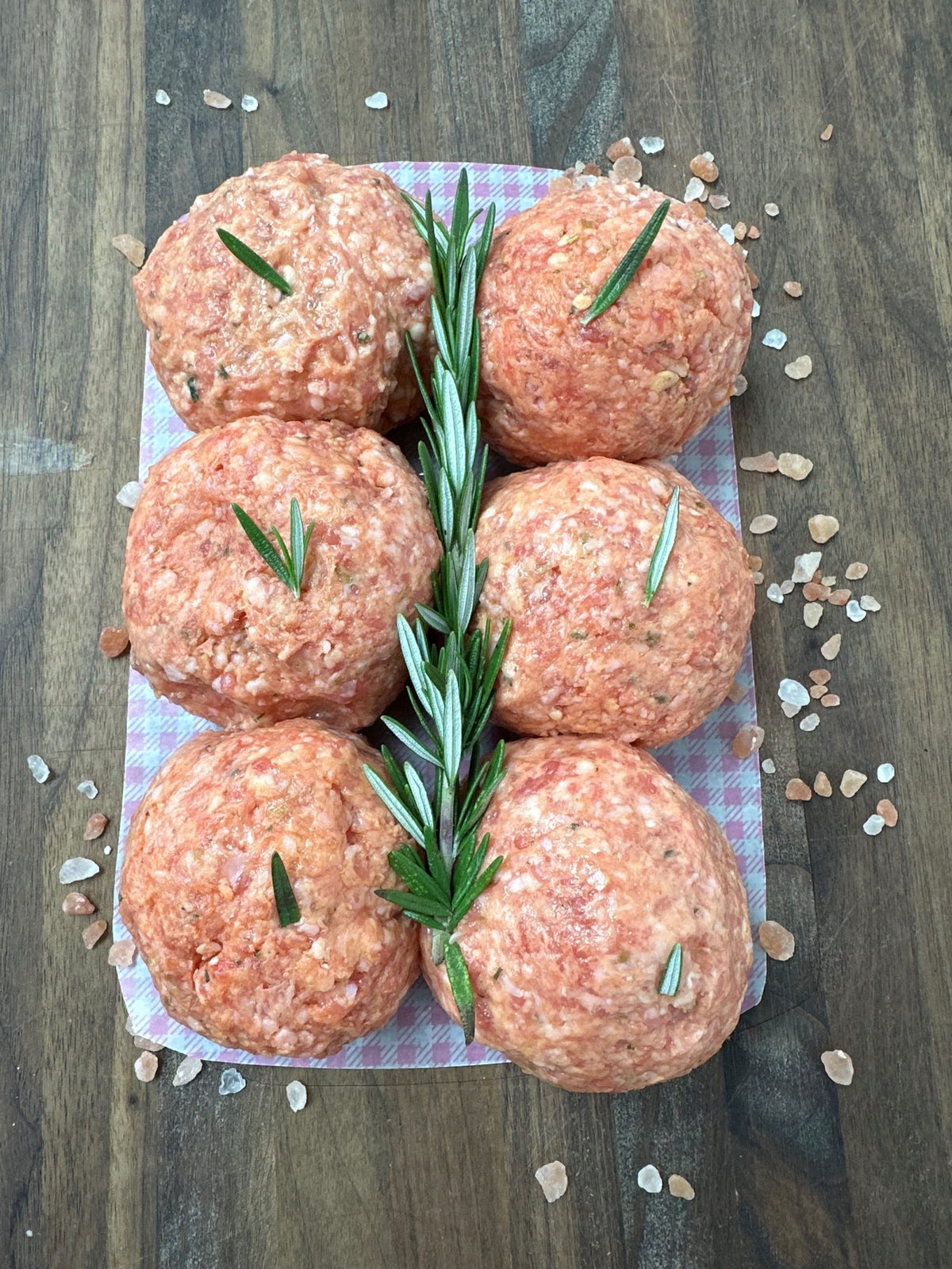 Lamb, Rosemary & Garlic Patties 6 pack