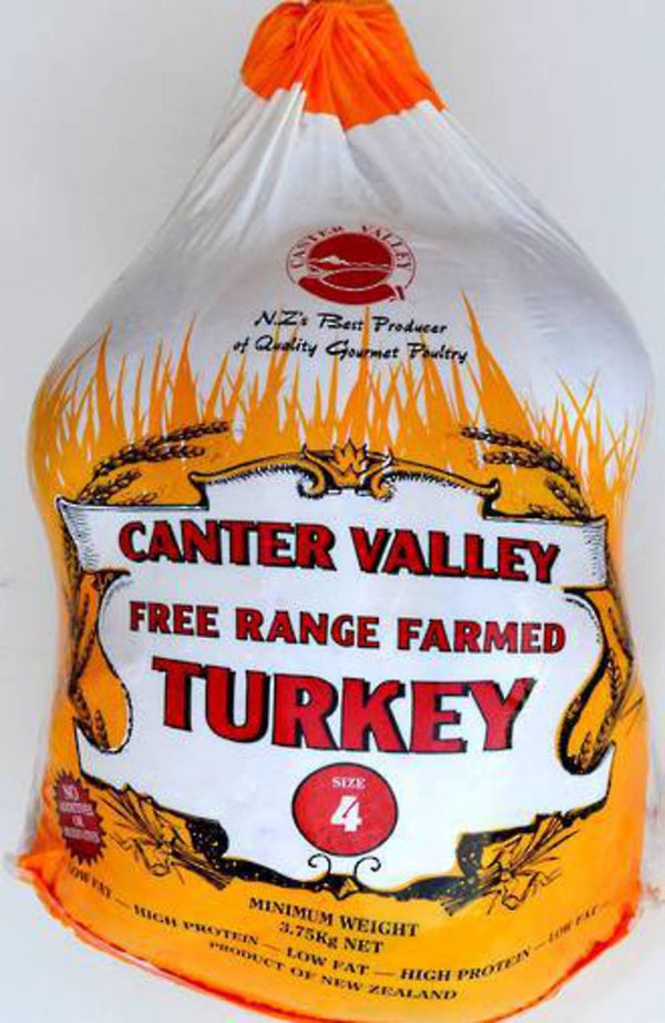 Canter Valley Free Range Whole 4kg Turkey