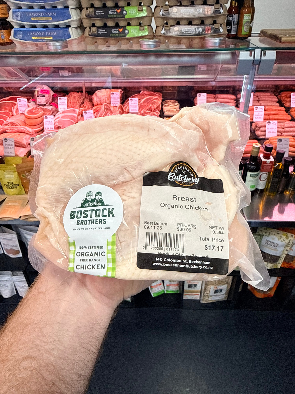 Frozen Organic Chicken Breast *SPECIAL*