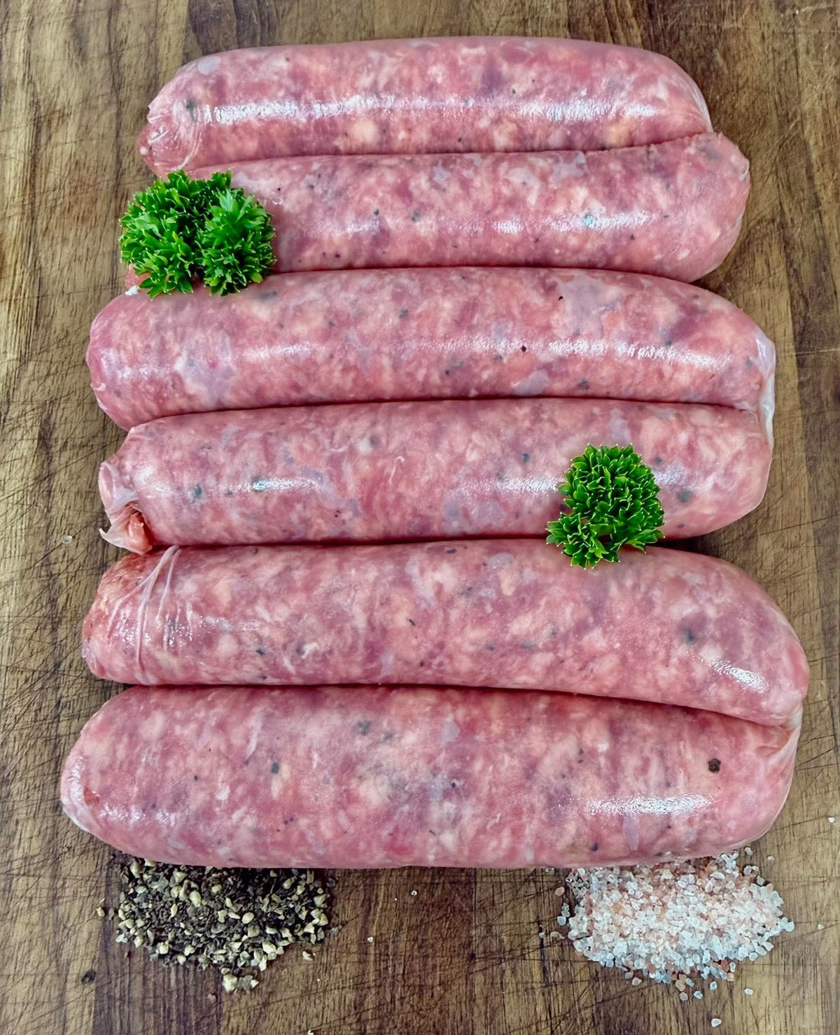 Organic Beef Sausages (No additives)
