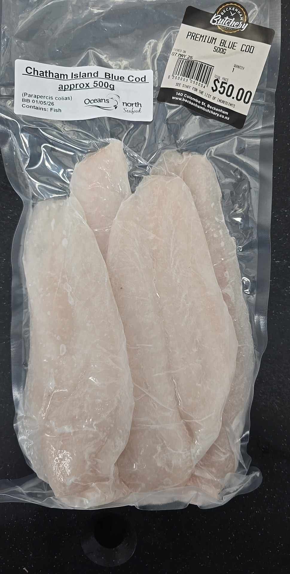 Premium Blue Cod – Beckenham Butchery