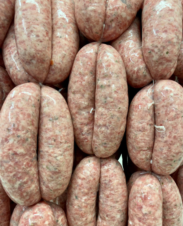 Cracked Pepper & Worcestershire Beef Sausages