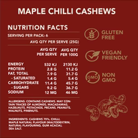 Kiwi Artisan Maple Chilli Cashews