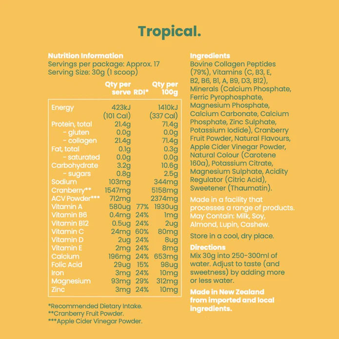 Nothing Naughty Collagen Protein Water