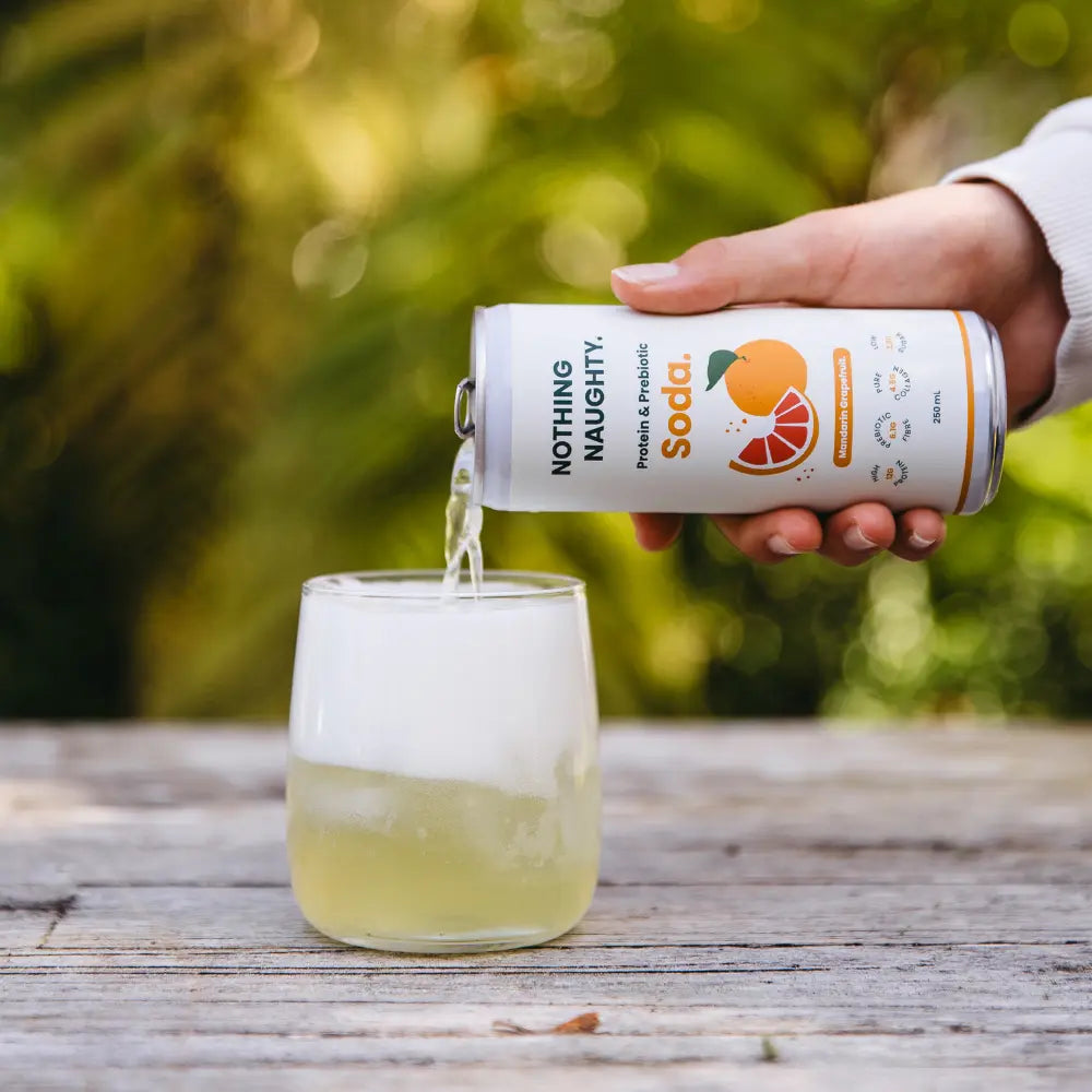Nothing Naughty Protein & Probiotic Soda