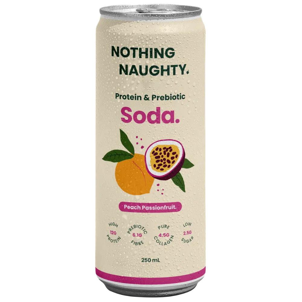Nothing Naughty Protein & Probiotic Soda