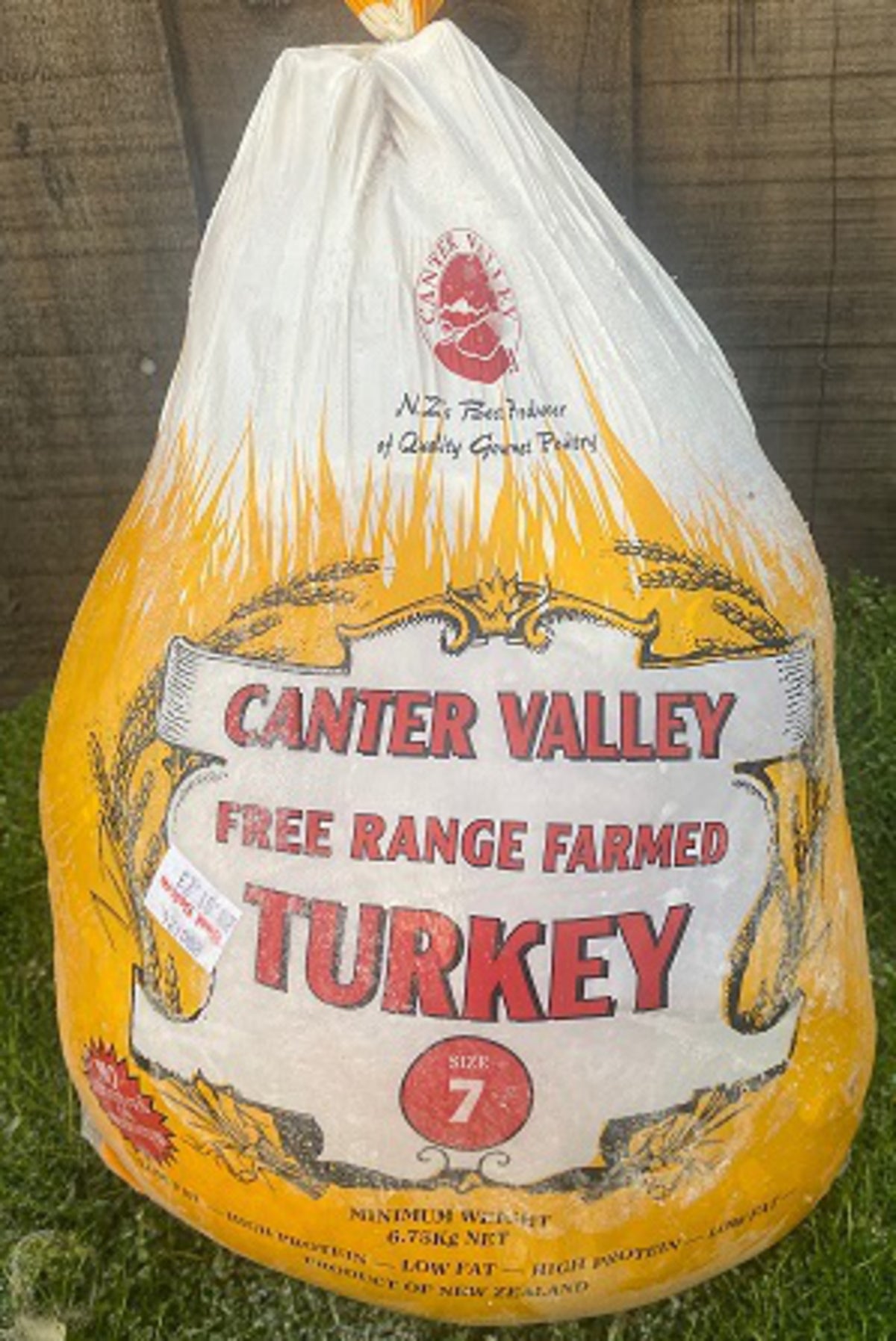 Canter Valley Free Range Whole 7kg Turkey