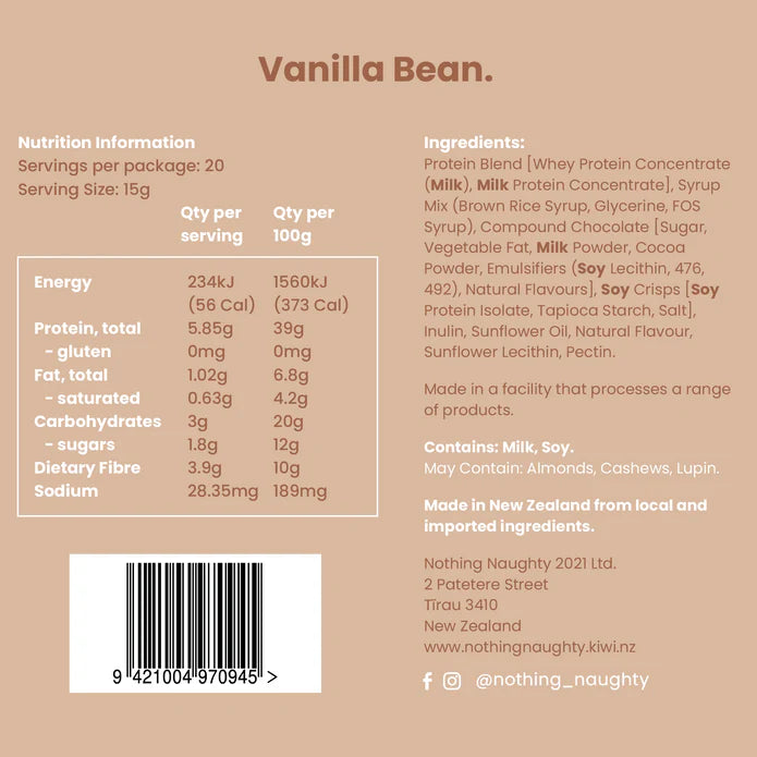 Nothing Naughty Premium Whey Protein Bites