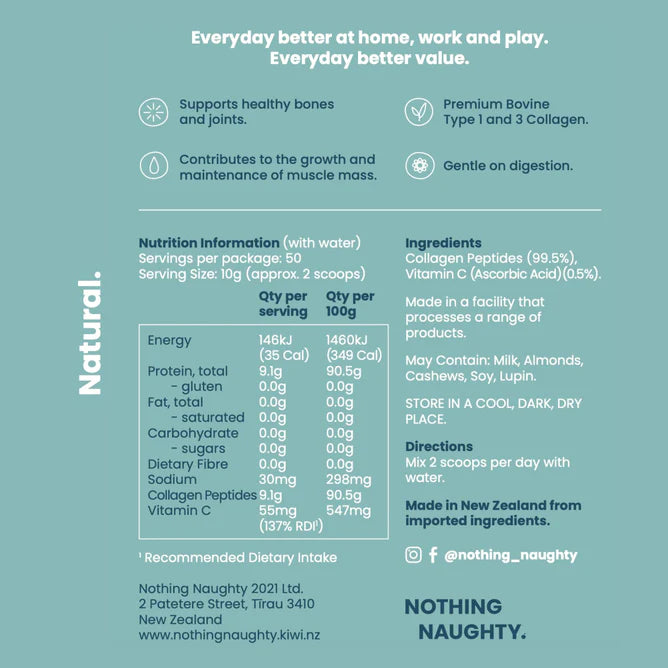 Nothing Naughty Collagen Powder