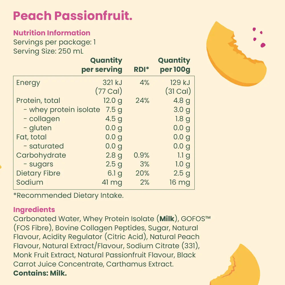 Nothing Naughty Protein & Probiotic Soda