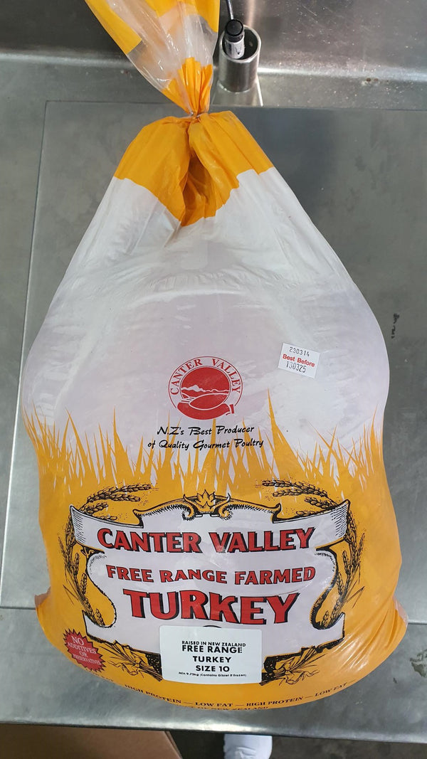 Canter Valley Free Range Whole 10kg Turkey